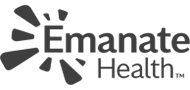 Emanate Health hospital system affiliation logo.