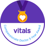 Vitals award receipient